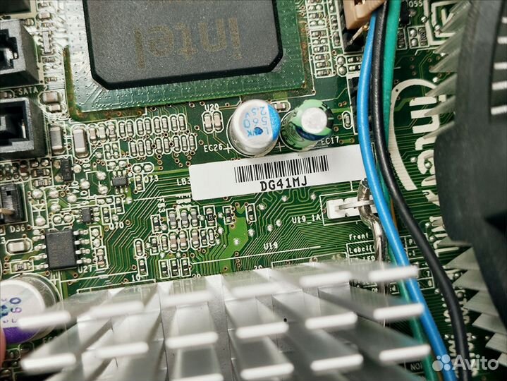 Комплект Intel DG41MJ 2Gb DDR2 Mini-ITX +