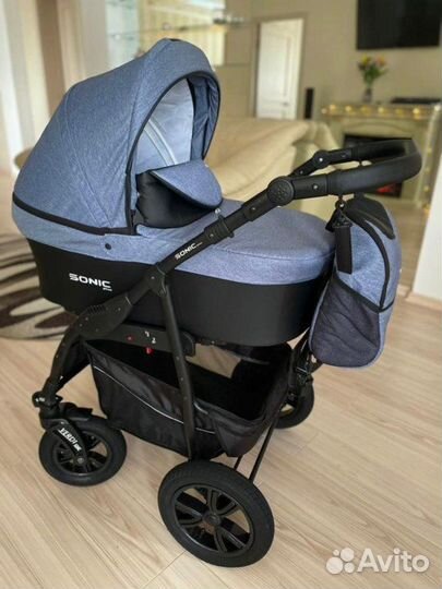 Коляска 3 в 1 Verdi sonic Plus джинс