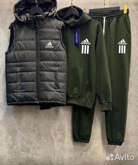 Костюм тройка adidas