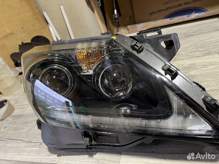 Фары Lexus LX 570 12-15 LED Черные