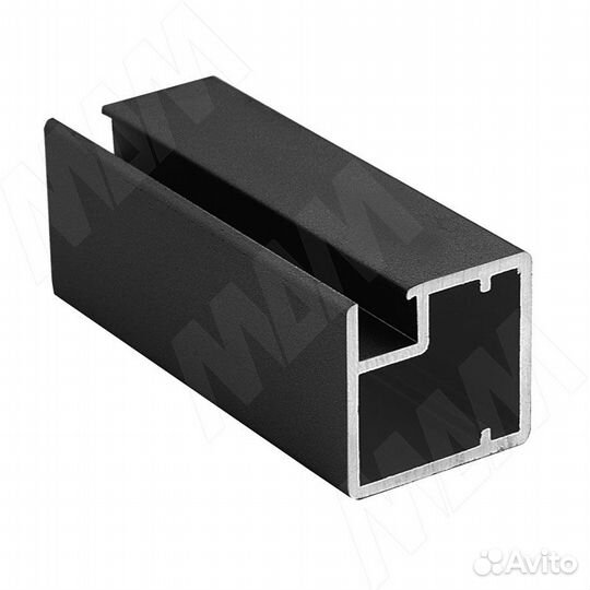 Профиль рамочный узкий integro, 19*20*19, черный
