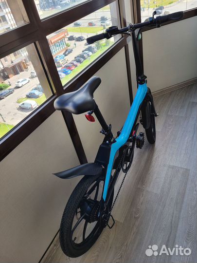 Велосипед складной с электроприводом