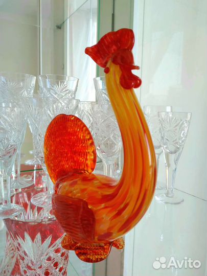 Петушок, стекло