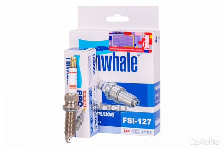 FSI127 finwhale Свеча зажигания Iridium Q70(Y51)