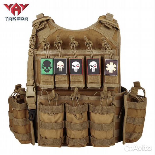 Тактический жилет Yakeda Airsoft Combat