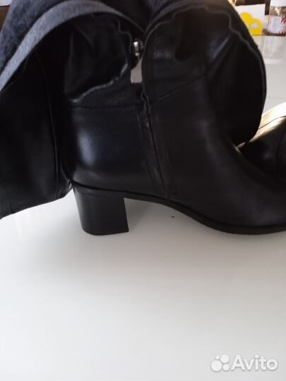 Сапоги женские натуральная кожа