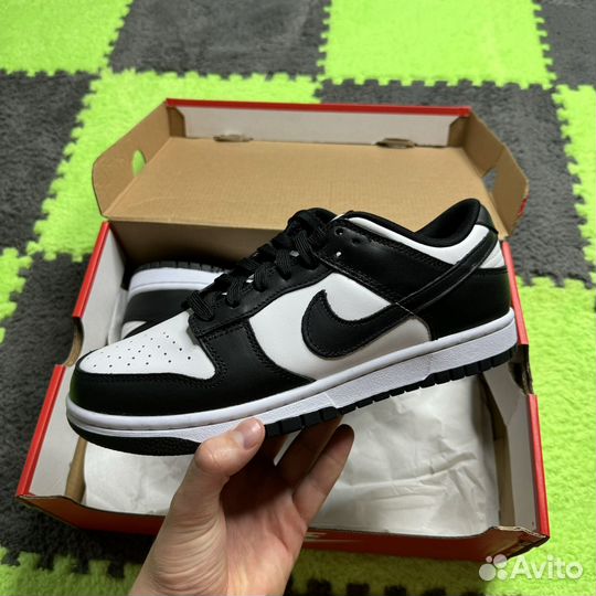 Nike dunk low retro white black оригинал