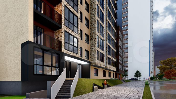 3-к. квартира, 66,3 м², 3/9 эт.