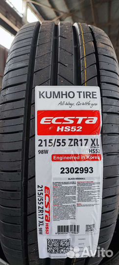 Kumho Ecsta HS52 215/55 R17
