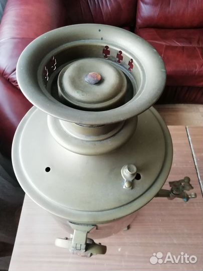 Самовар дровяной угольный старинный