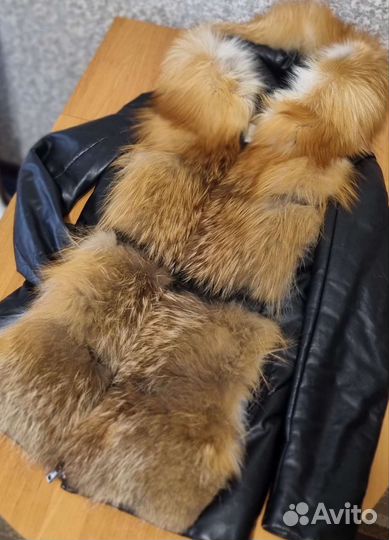 Куртка кожаная женская