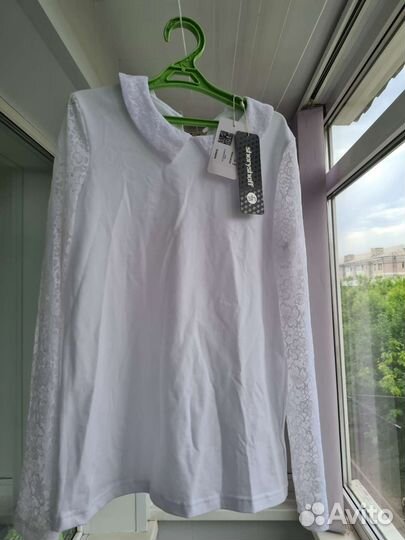 Блузка школьная. Новая. 152 размер