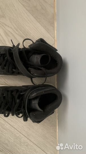 Кеды Nike Air Force черные оригинал