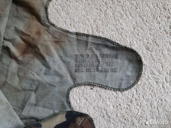 Чехол для каски М-1, конец 70 гг.-середина 80 гг