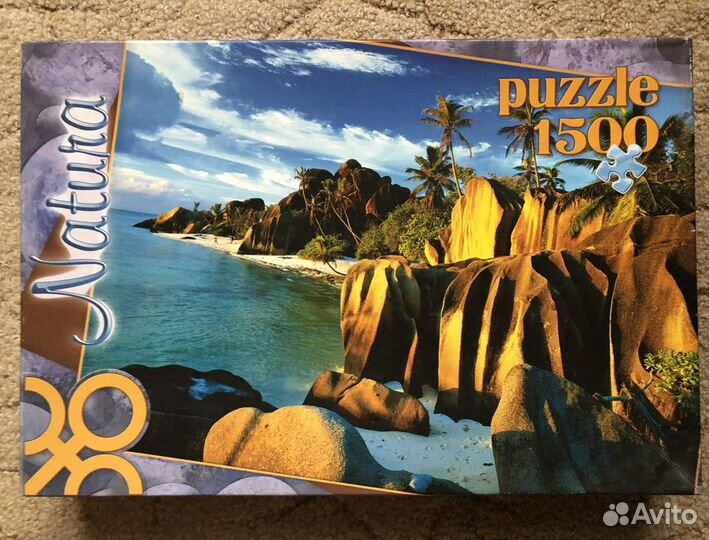 Пазлы сложные 1500 шт. Фирмы Natura. Польша