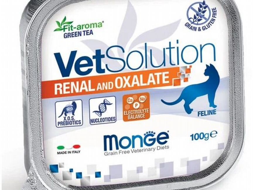 Влажный корм для кошек Monge VetSolution Renal and