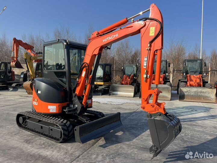 Мини-экскаватор Hitachi ZX30U-5, 2022