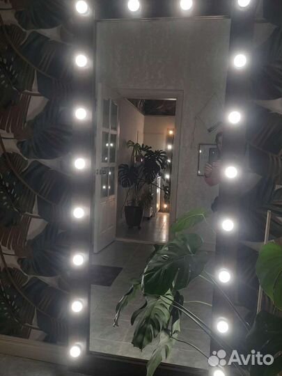 Зеркало с подсветкой напольное новое