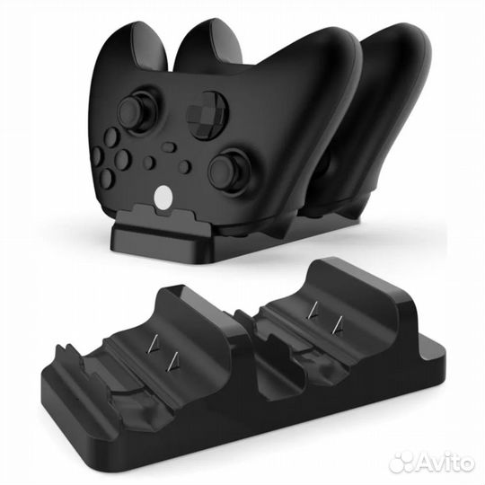 Xbox Series X/S/One Зарядная станция+2аккумулятора