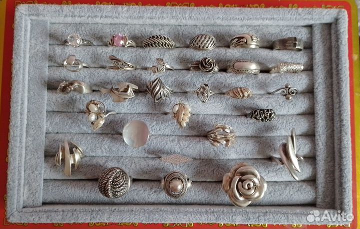 Серебро СССР Европа Россия кольца Винтаж
