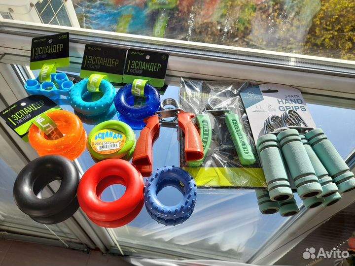 Тренажёр эспандер нагрузка -10, 15,20, 35, 40, 50