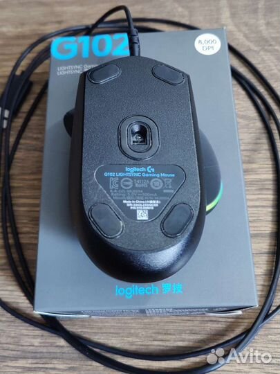 Мышь игровая Logitech G102 lightsync
