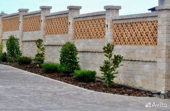 Забор Французский, Патио, Старая Европа, Неотерик