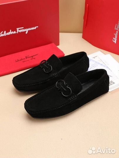 Мокасины* мужские ferragamo