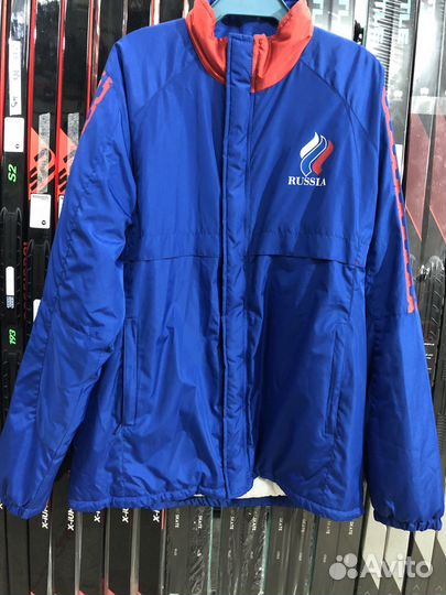 Спортивный зимний костюм Russia (куртка + штаны)