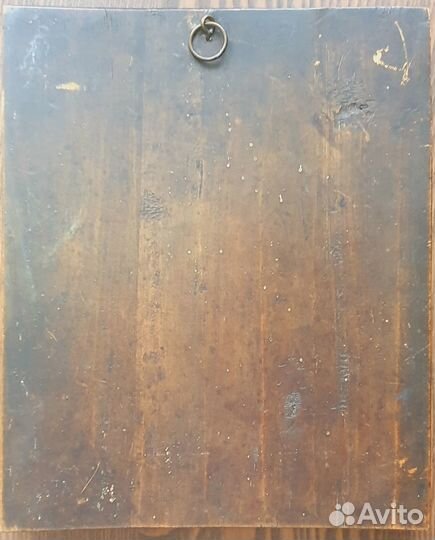 Икона Сергий Радонежский 27х22 см,темпера