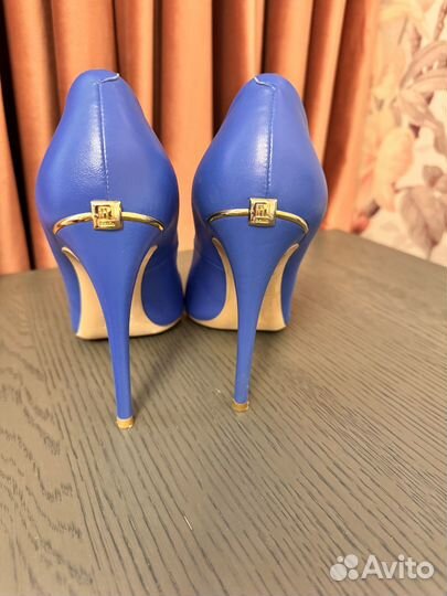 Туфли лодочки натуральная кожа 38