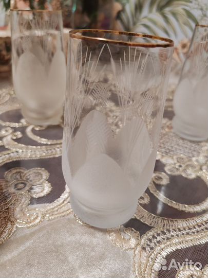 Стаканы 4 шт бокалы