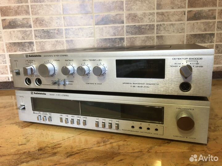 Усилитель Radiotehnika У-101, Т-101, 10ас-9 (S-30)