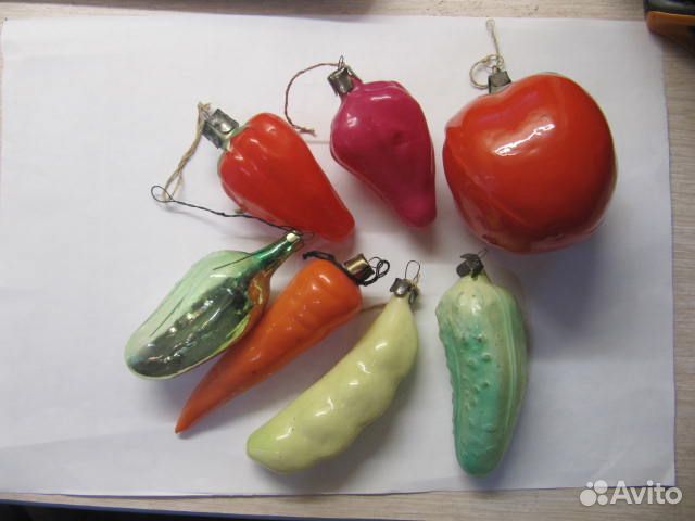 Ёлочные игрушки СССР