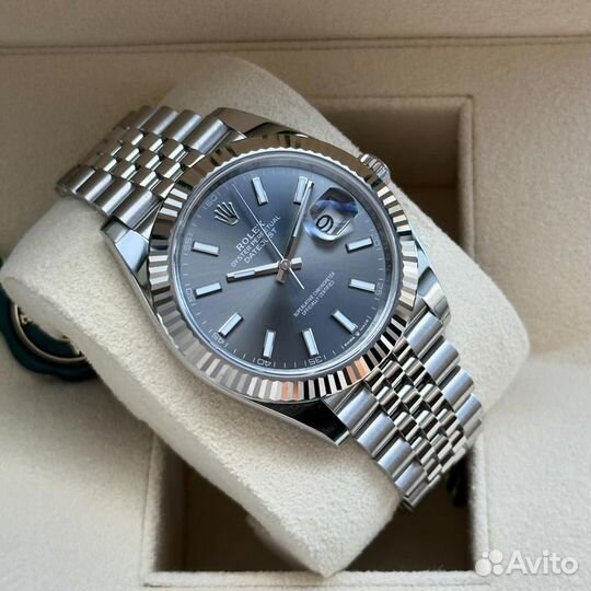 Часы Rolex Datejust 41mm Серые