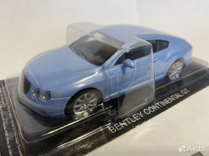 Bentley continental GT 1/43 Суперкары