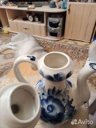 Квасник Кувшин Гжель