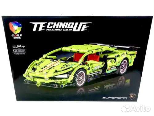 Конструктор гоночная машинка 499деталей