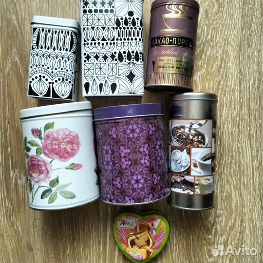 Банки коробки жестяные, СССР