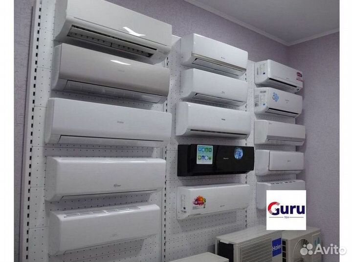 Сплит система с установкой