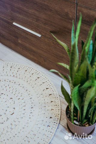 Вязаный ковер