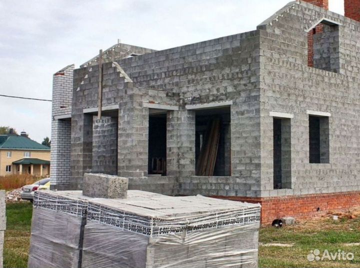 Блок керамзитобетонный 25