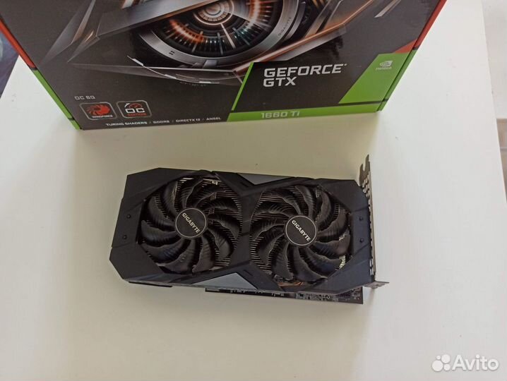 Видеокарта gtx 1660 ti