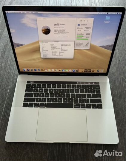 Мощный Apple MacBook Pro 15 2018 6 ядер 512