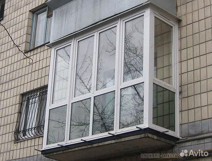 Остекление балкона, лоджии