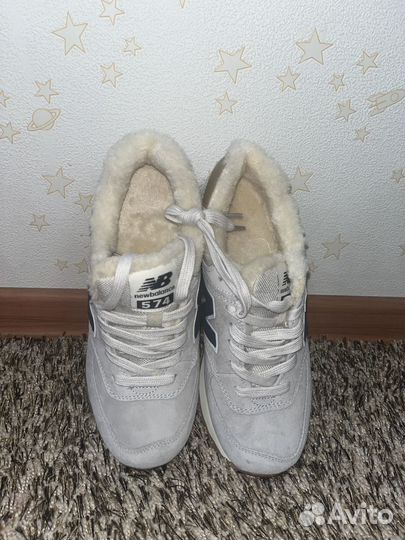 Кроссовки New balance 574 с мехом