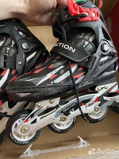 Роликовые коньки, раздвижные 31-36р