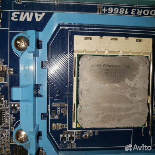 Процессор Amd phenom ii x6 1100T + mb ga-770t-d3l