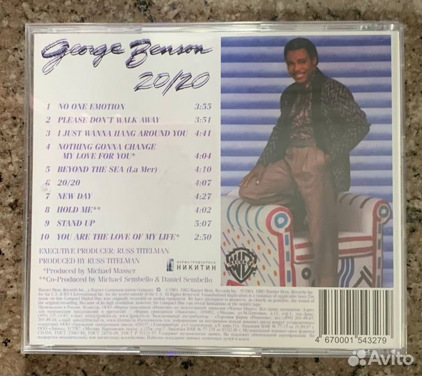 George Benson – 20/20 (Electronic, Jazz, Rock, CD)