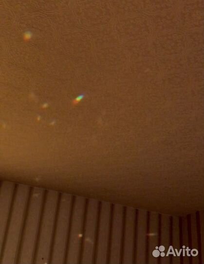 Люстра потолочная фарфор стекло б/у